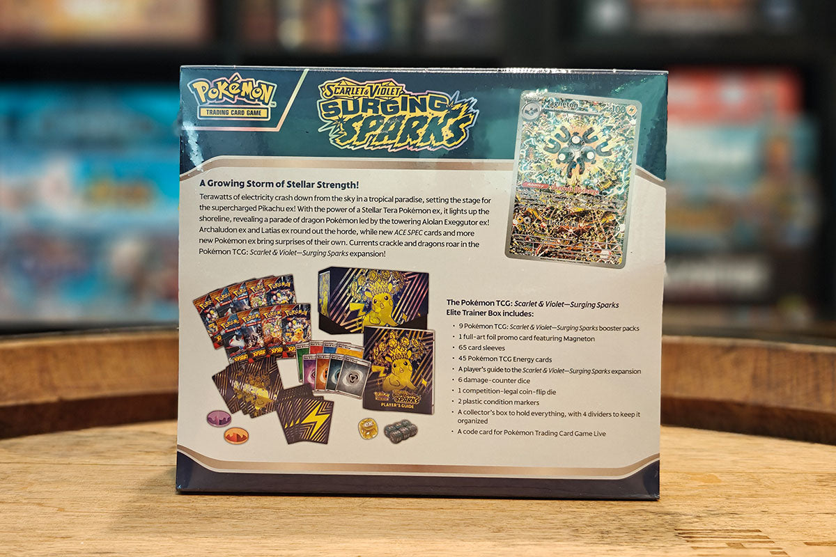 Pokémon TCG: Surging Sparks - Elite Trainer Box (Restock)