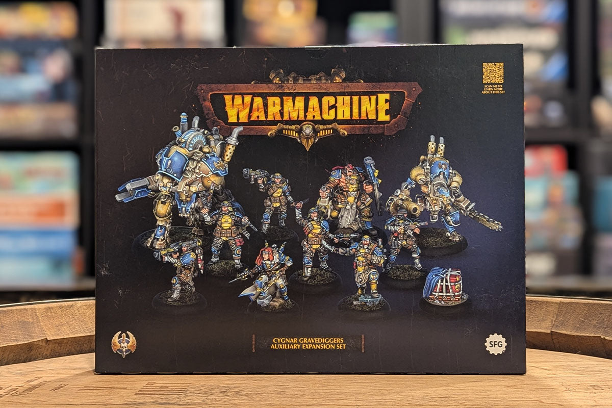 Warmachine: Cygnar - Gravediggers Auxiliary Expansion