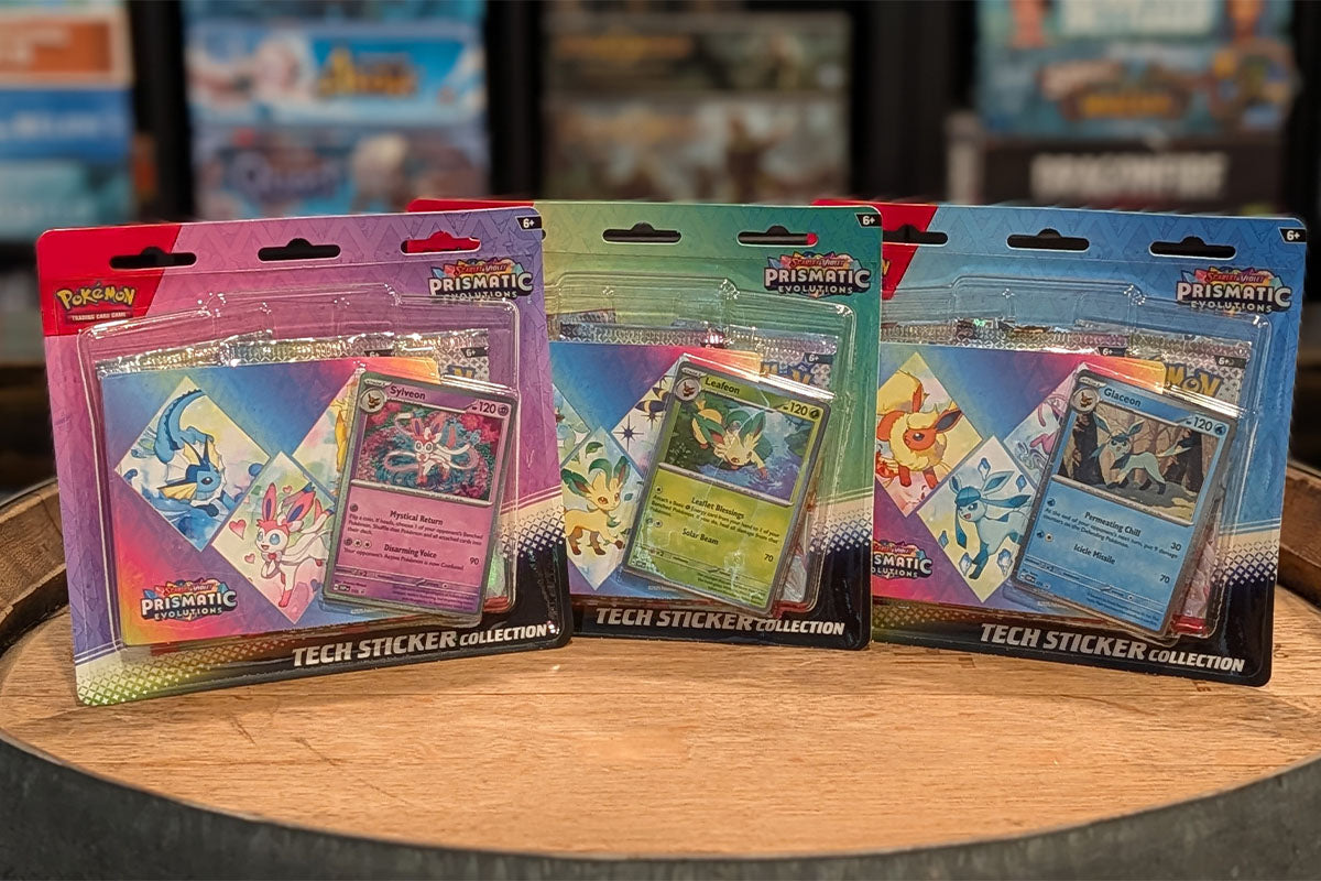 Pokémon TCG: Prismatic Evolutions - Tech Sticker Collection (Set of 3)(Restock)