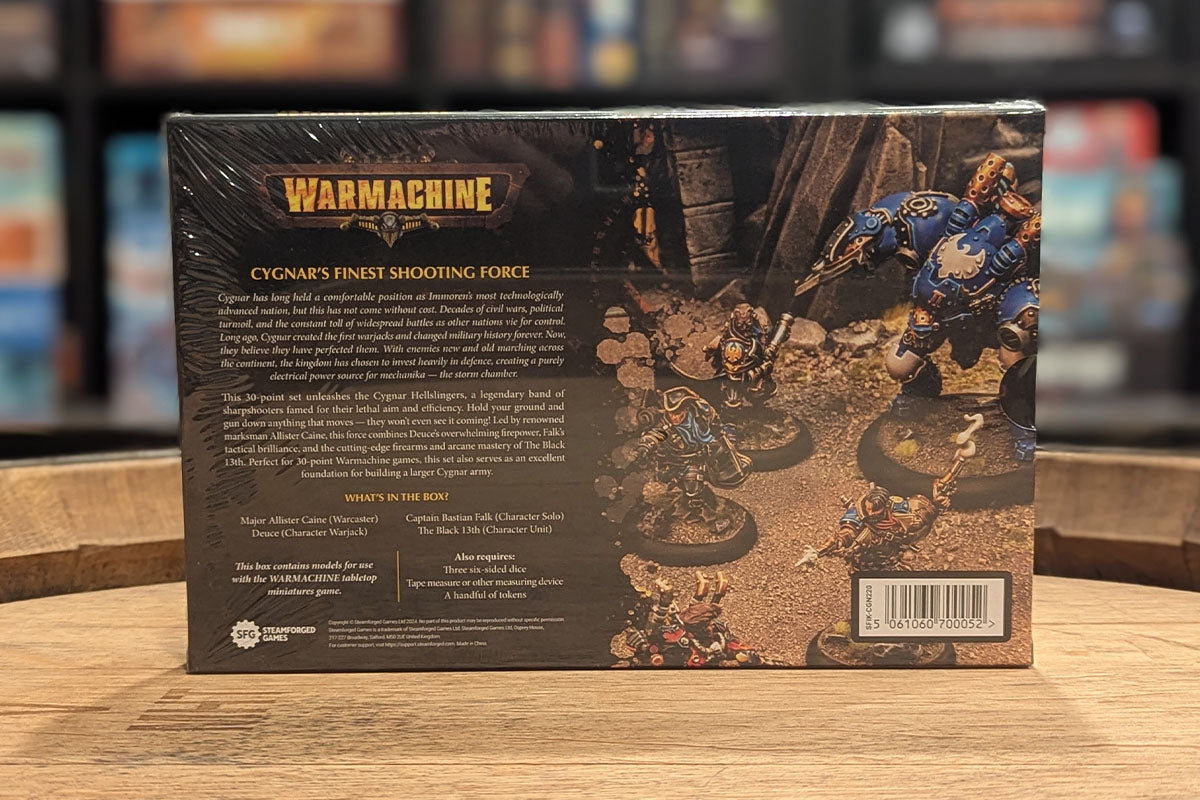 Warmachine: Cygnar - Hellslingers Command Cadre