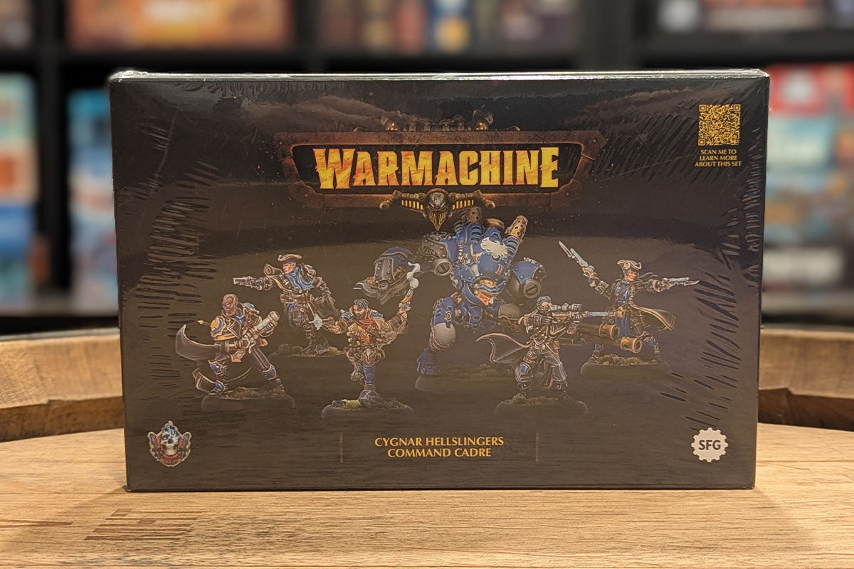 Warmachine: Cygnar - Hellslingers Command Cadre