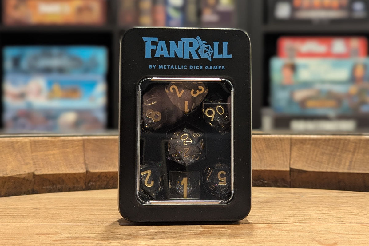FanRoll: Liquid Core Elixir Dice Set - Vanishing Oil 7ct