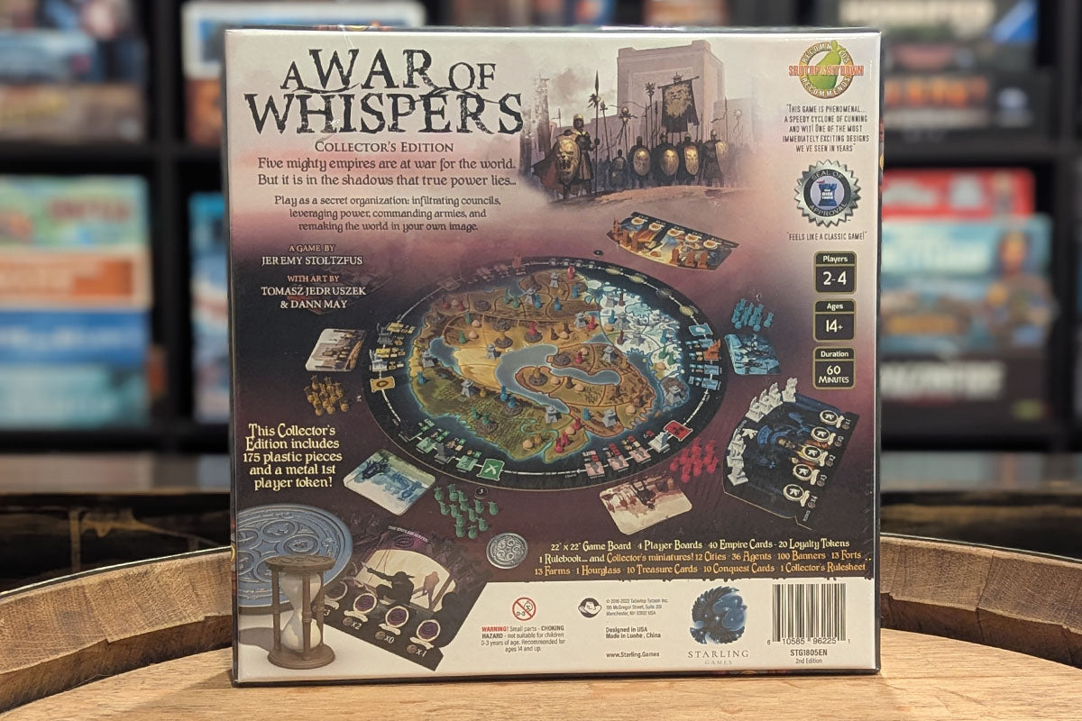 A War of Whispers Collectors Edition