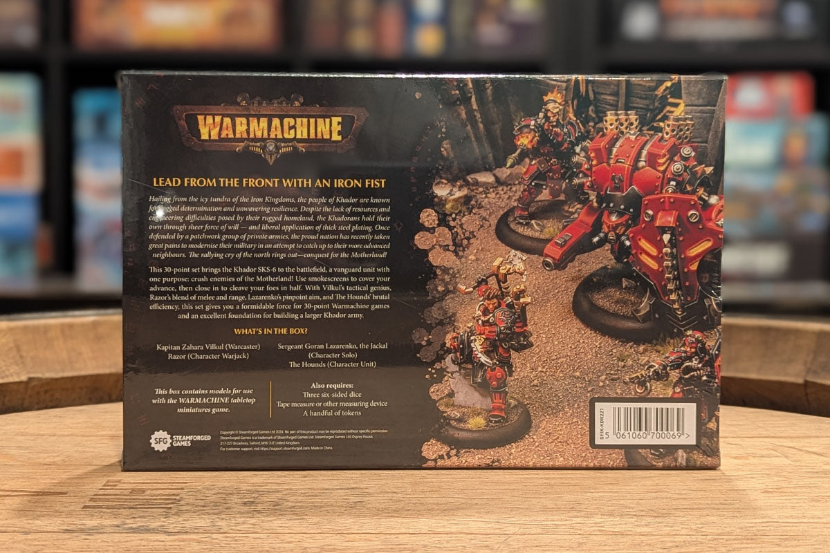 Warmachine: Khador - SKS-6 Command Cadre