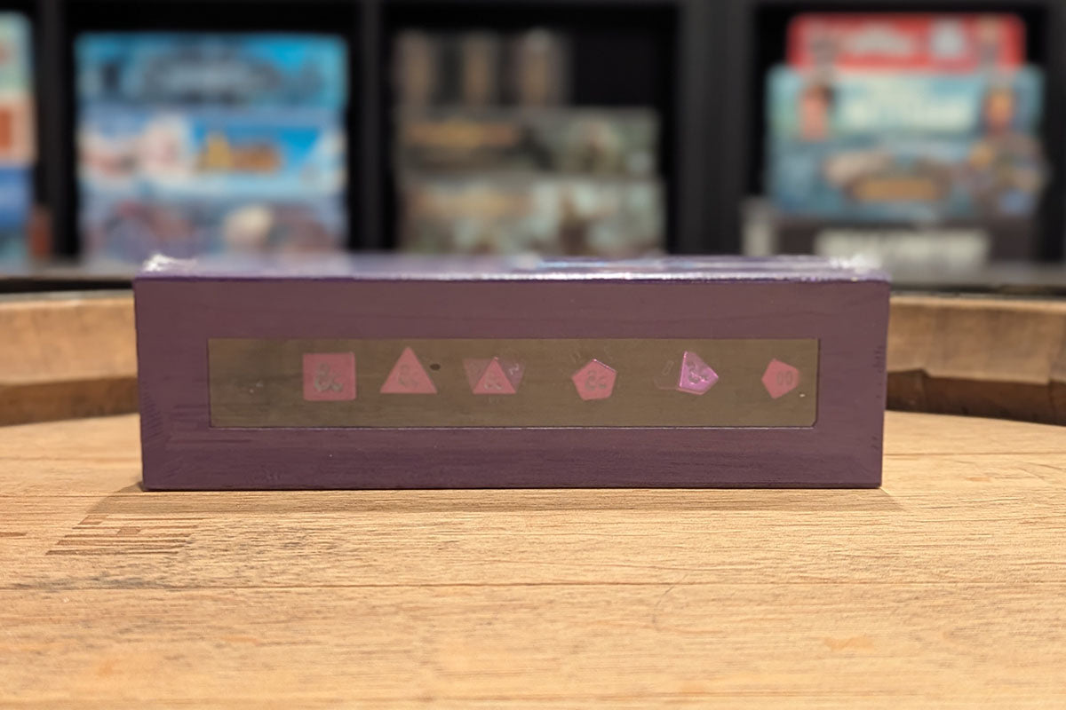 Phandelver and Below: The Shattered Obelisk Underdark - Heavy Metal RPG Dice Set