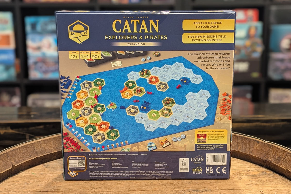Catan 6th Edition: Explorers & Pirates Expansion