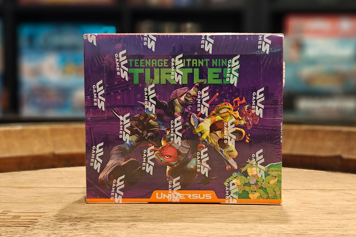 UniVersus CCG: Teenage Mutant Ninja Turtles Booster Display