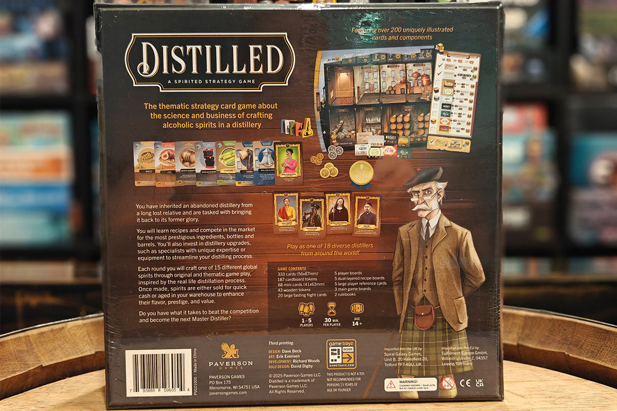 Distilled: A Spirited Strategy Game