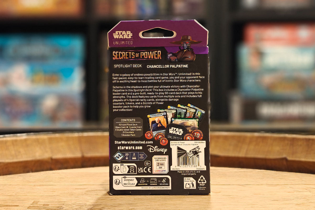 Star Wars: Unlimited - Secrets of Power Spotlight Deck