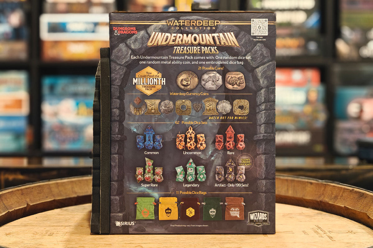 Dungeons & Dragons: Undermountain Treasure Dice Pack