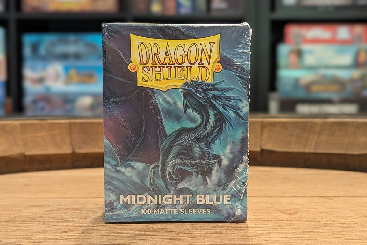 Dragon Shield Sleeves: Standard Matte - Midnight Blue 100CT