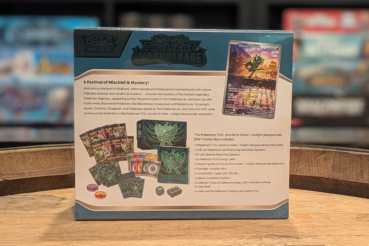 Pokémon TCG: Twilight Masquerade Elite Trainer Box (Restock)