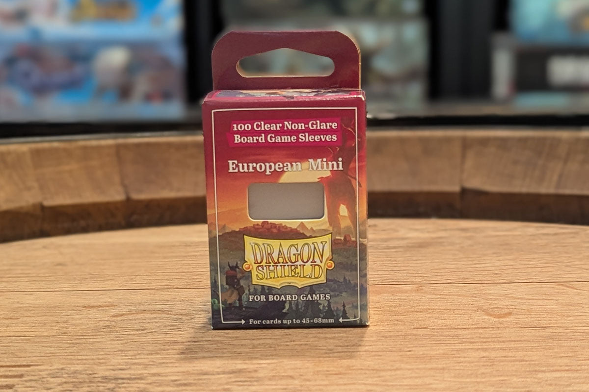 Dragon Shield Sleeves: Boardgame - European Mini 100CT