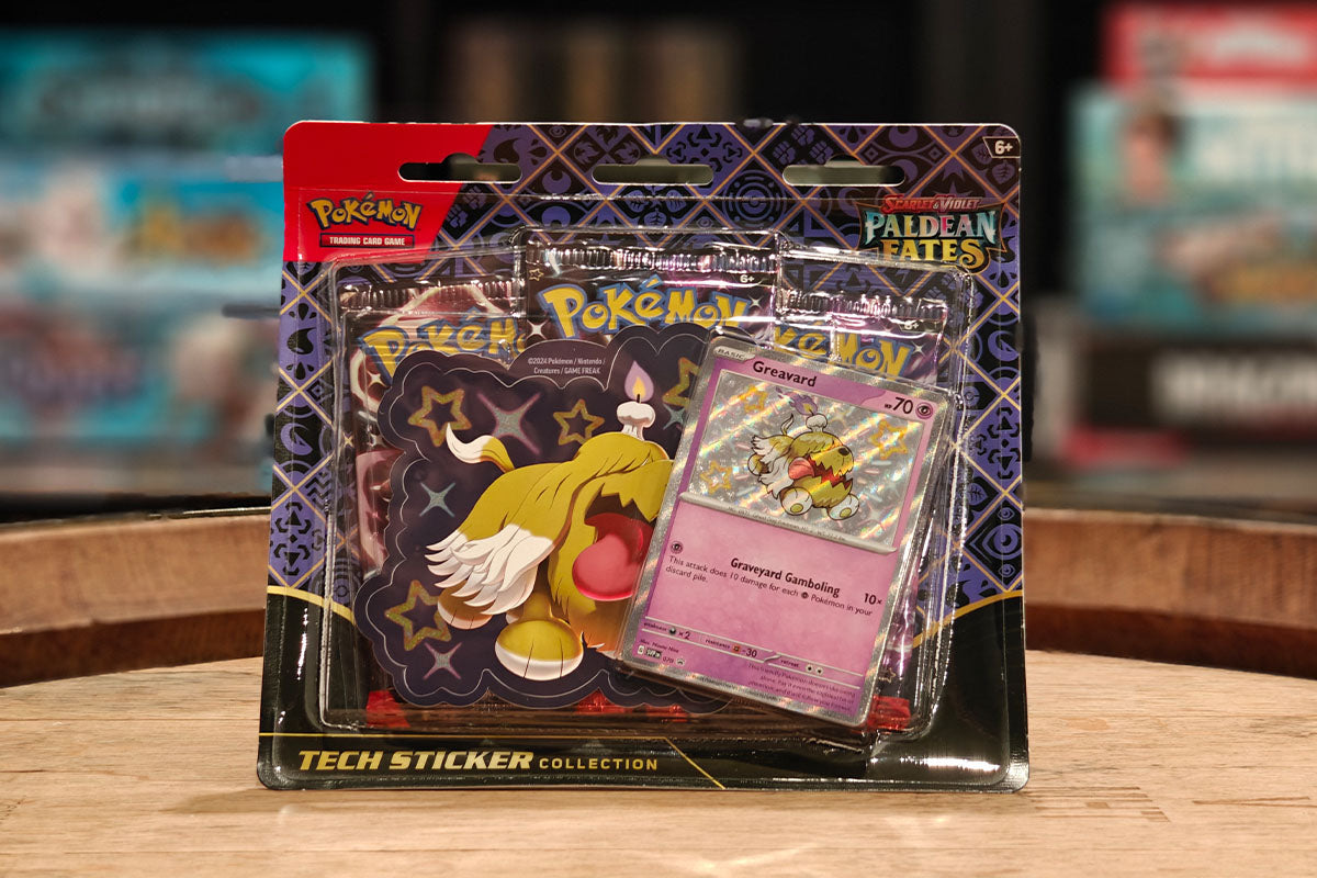Pokémon TCG: Paldean Fates - Tech Sticker Collection Set of 3 (Restock)
