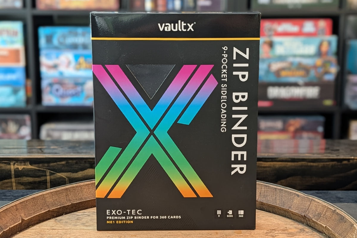 Vault X: 9-Pocket Exo-Tec Zip Binder