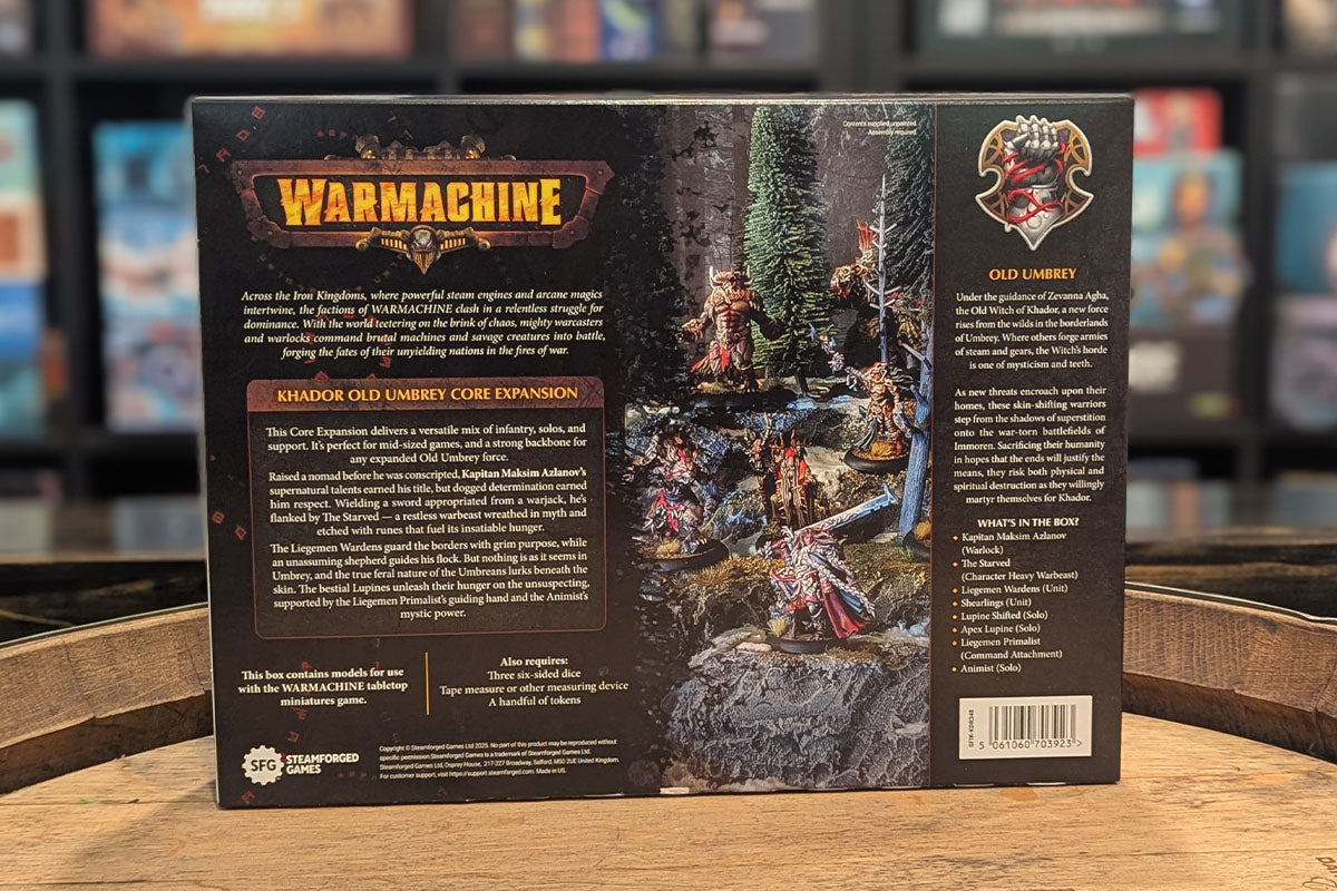 Warmachine: Khador - Old Umbrey Core Expansion