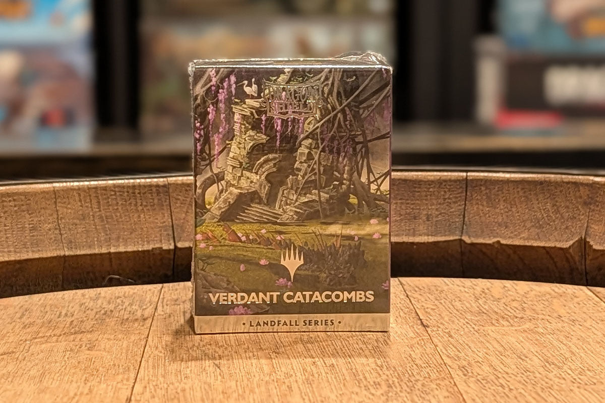 Dragon Shield: Dual Matte Art Sleeves - MtG Landfall Series - Verdant Catacomb 100CT