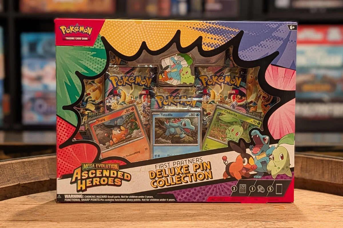 Pokémon TCG: Ascended Heroes - First Partners Deluxe Pin Collection (Restock)