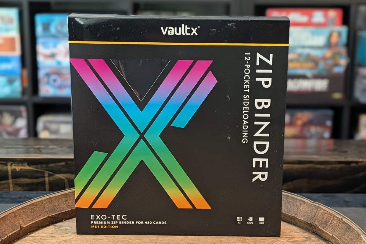 Vault X: 12-Pocket Exo-Tec Zip Binder
