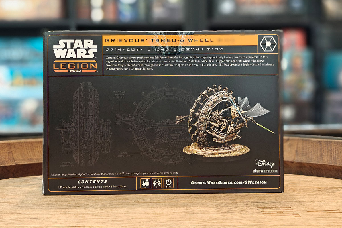 Star Wars: Legion - General Grievous' TSMEU-6 Wheel Bike