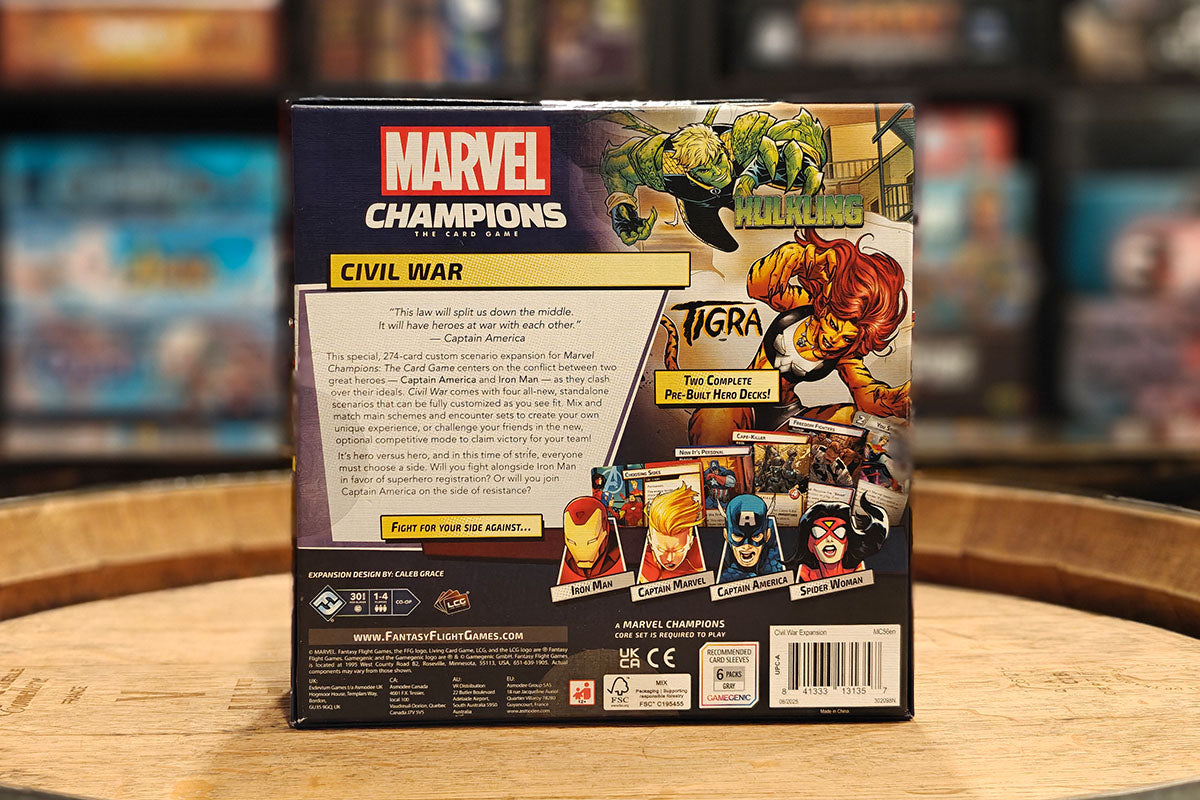 Marvel Champions: The Card Game - Civil War Expansion