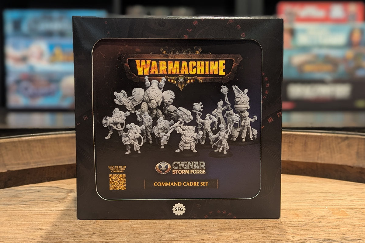 Warmachine: Cygnar - Storm Forge Command Cadre