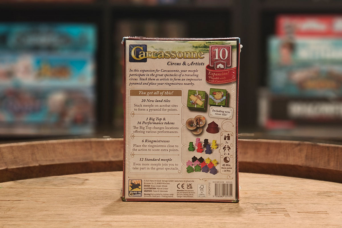 Carcassonne (V3.1): Circus & Artists