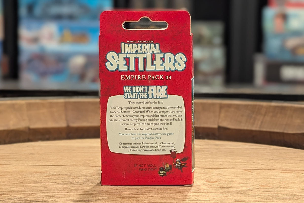 Imperial Settlers: We Didn't Start The Fire Empire Pack