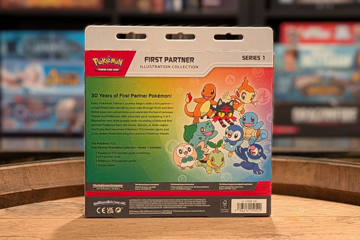 Pokémon TCG: Ascended Heroes - First Partner Illustration Collection Series