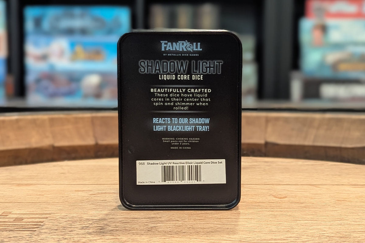 Shadow Light Liquid Core - 7 Piece Polyhedral Dice Set