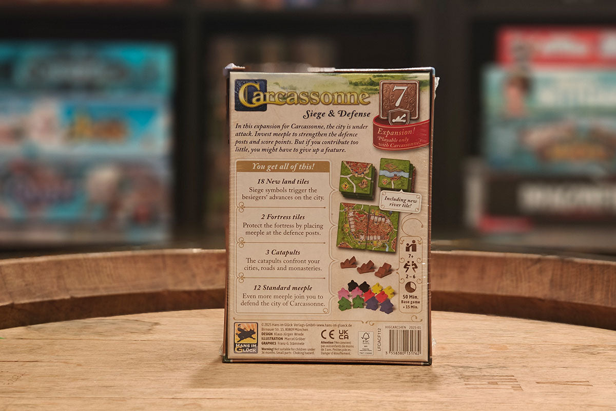 Carcassonne (V3.1): Siege & Defense