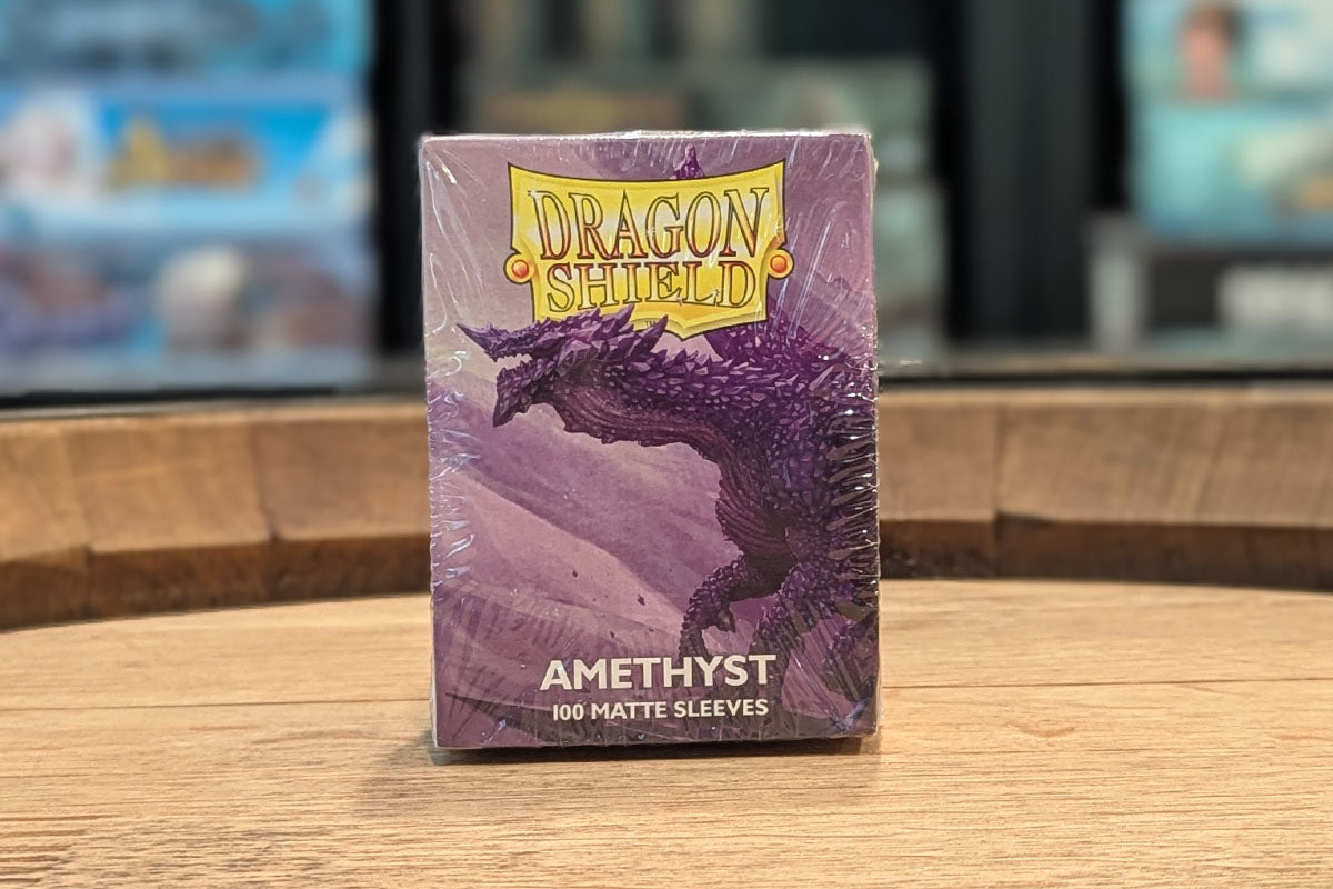 Dragon Shield Sleeves: Standard Matte - Amethyst 100CT