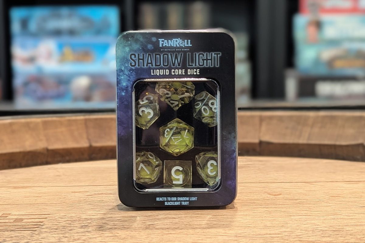Shadow Light Liquid Core - 7 Piece Polyhedral Dice Set