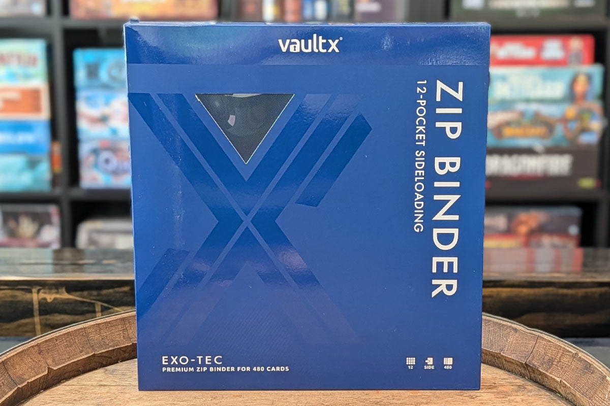 Vault X: 12-Pocket Exo-Tec Zip Binder