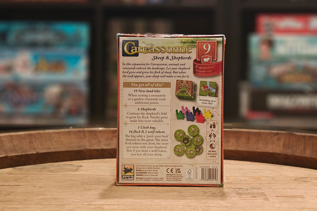 Carcassonne (V3.1): Sheep & Shepherds