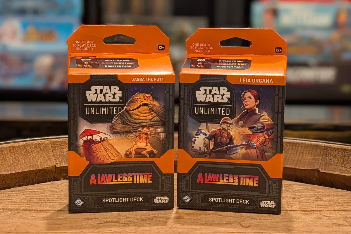 Star Wars: Unlimited - A Lawless Time Spotlight Decks (Leia/Jabba)