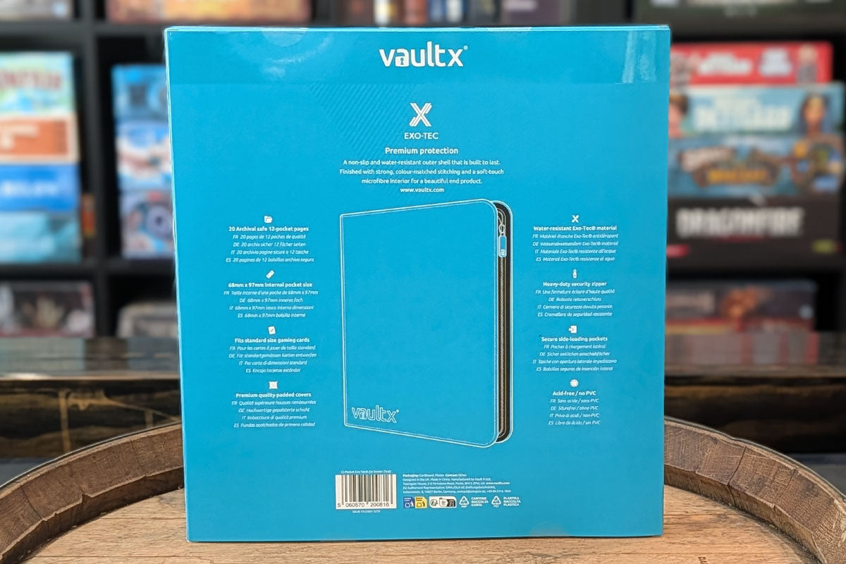 Vault X: 12-Pocket Exo-Tec Zip Binder