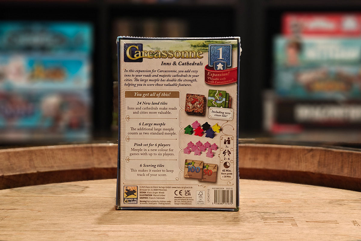 Carcassonne (V3.1): Inns & Cathedrals