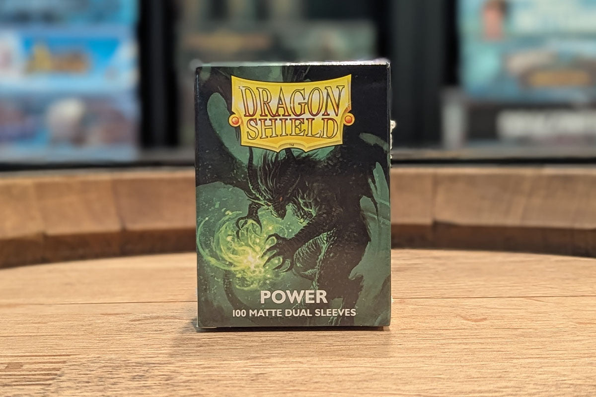 Dragon Shield Sleeves: Standard Matte Dual - Power Green 100CT