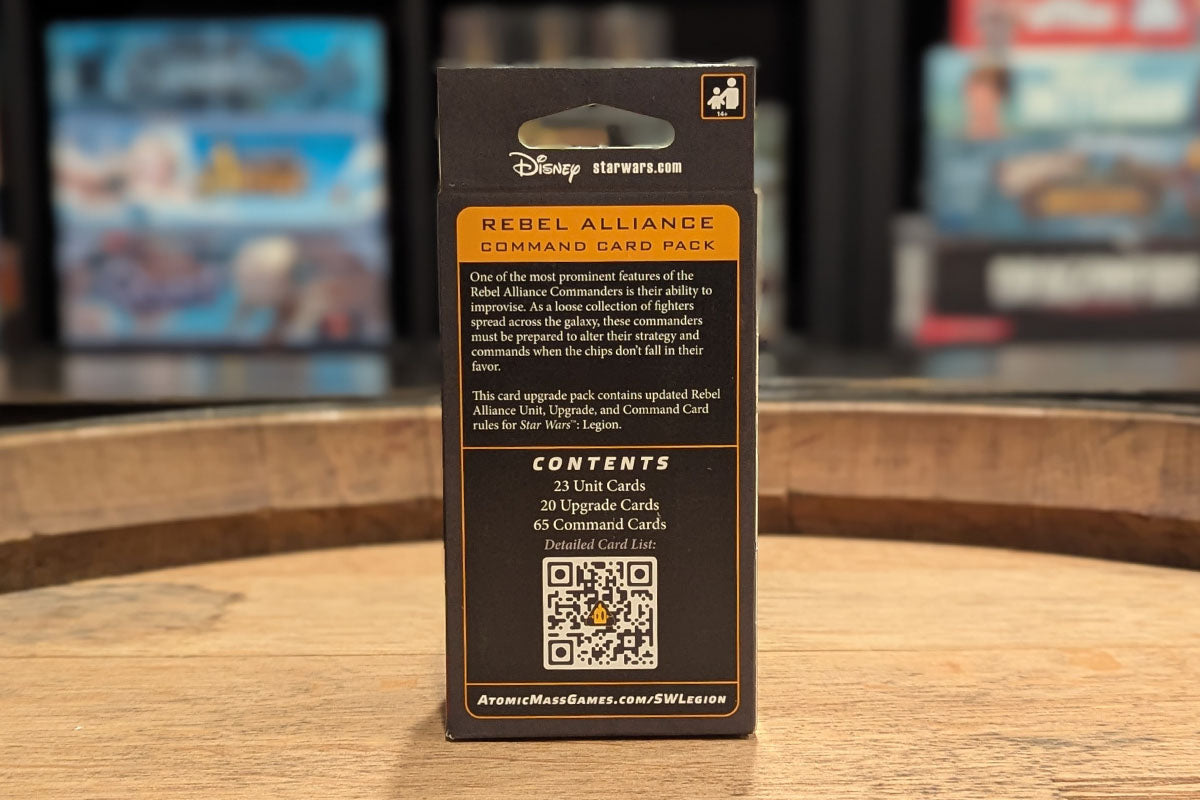 Star Wars: Legion - Rebel Alliance Command Card Pack