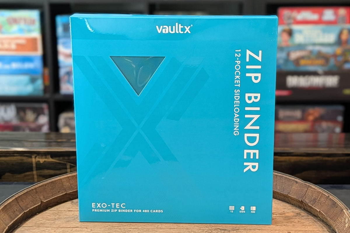 Vault X: 12-Pocket Exo-Tec Zip Binder