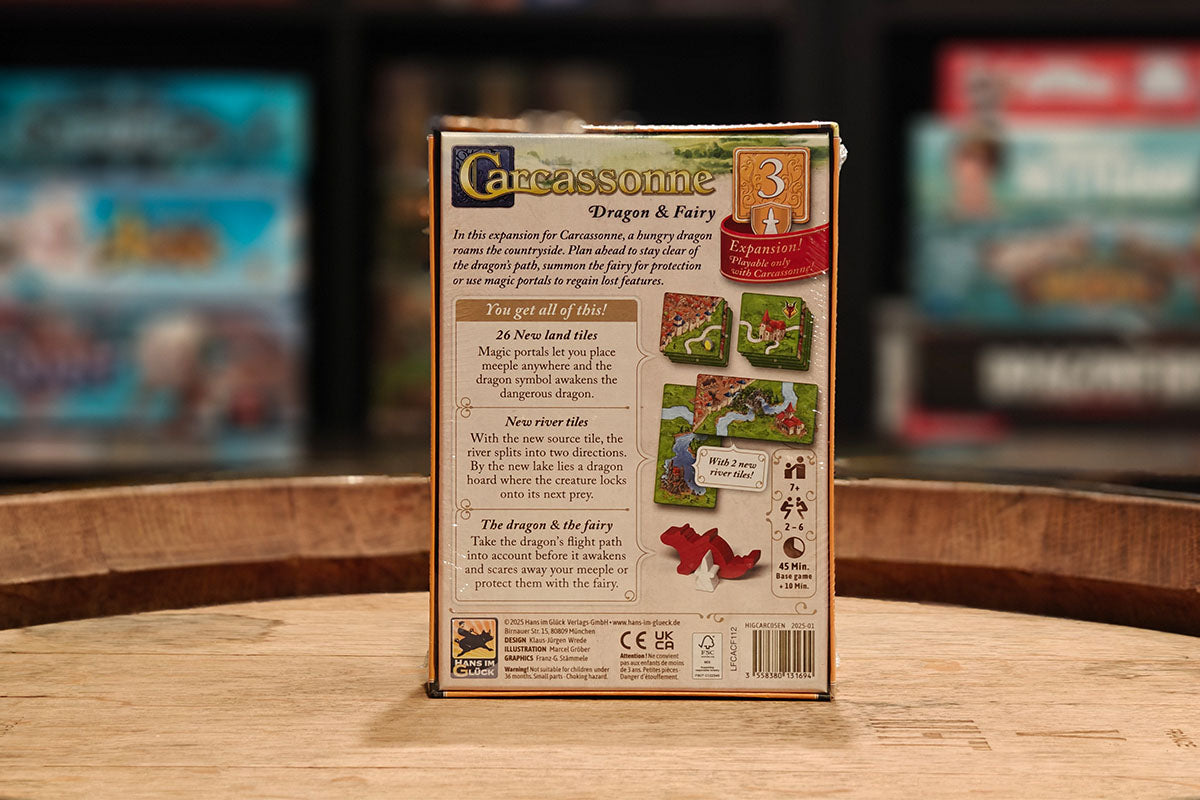 Carcassonne (V3.1): Dragon & Fairy