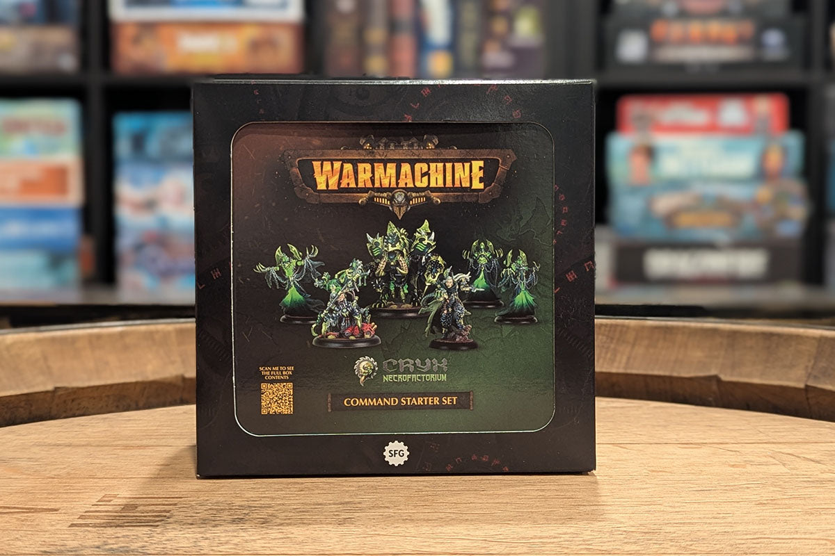 Warmachine: Cryx - Necrofactorium Command Starter