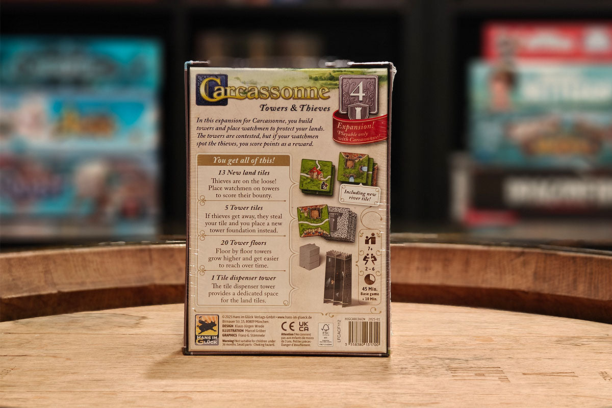 Carcassonne (V3.1): Towers & Thieves
