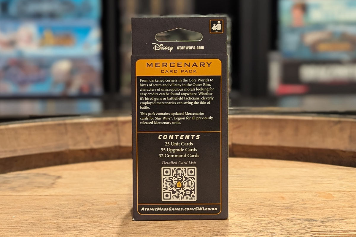Star Wars: Legion - Mercenary Card Pack