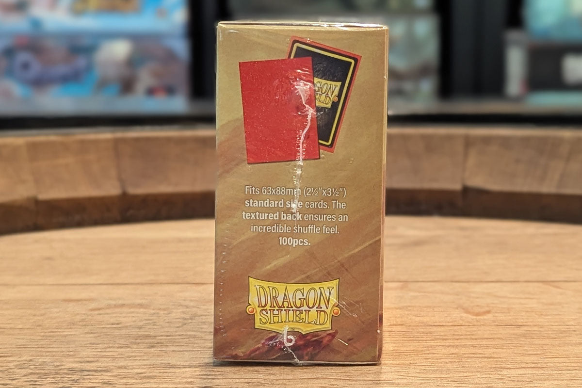 Dragon Shield Sleeves: Standard Matte - Amber 100CT