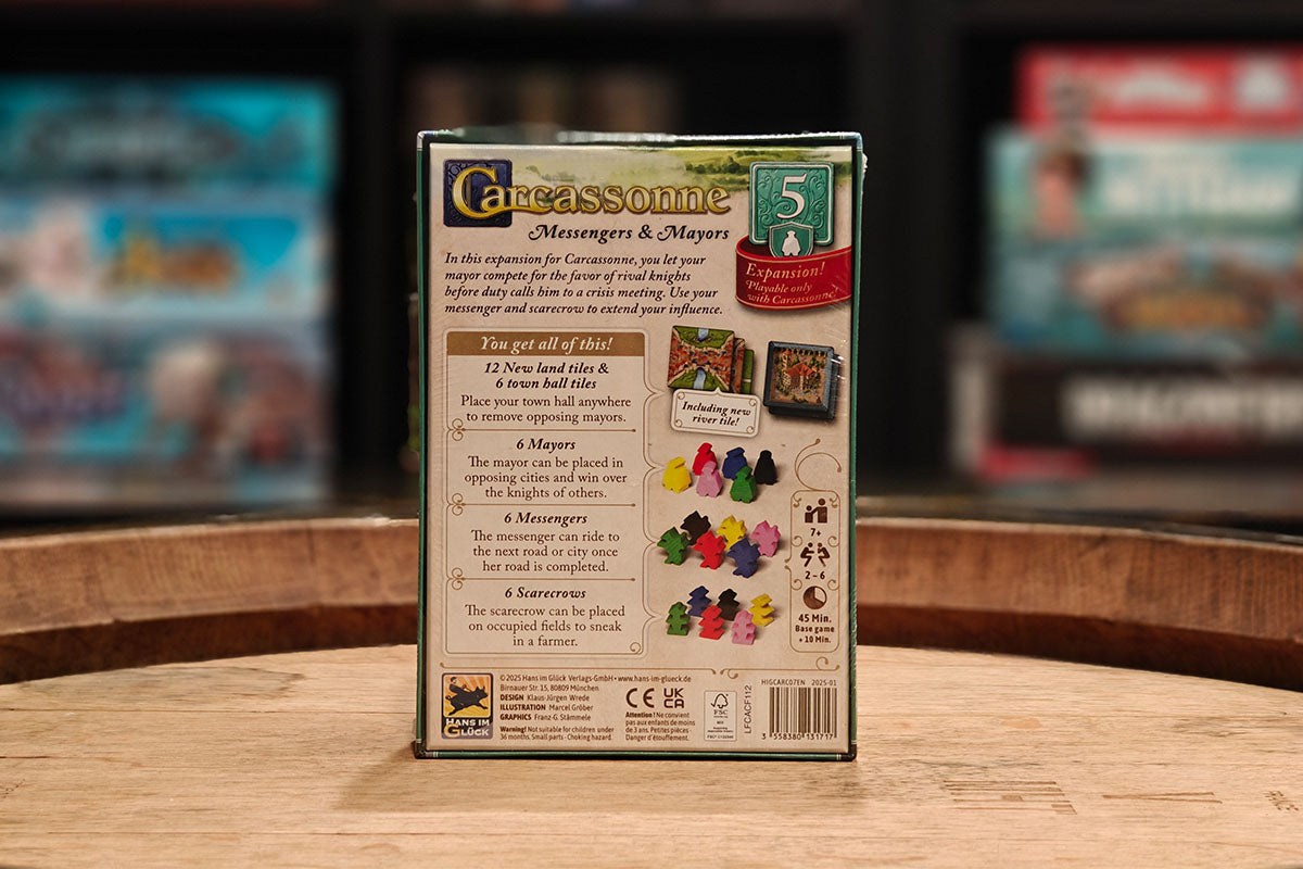 Carcassonne (V3.1): Messengers & Mayors