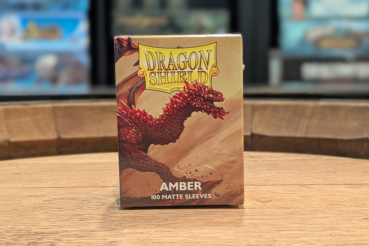 Dragon Shield Sleeves: Standard Matte - Amber 100CT
