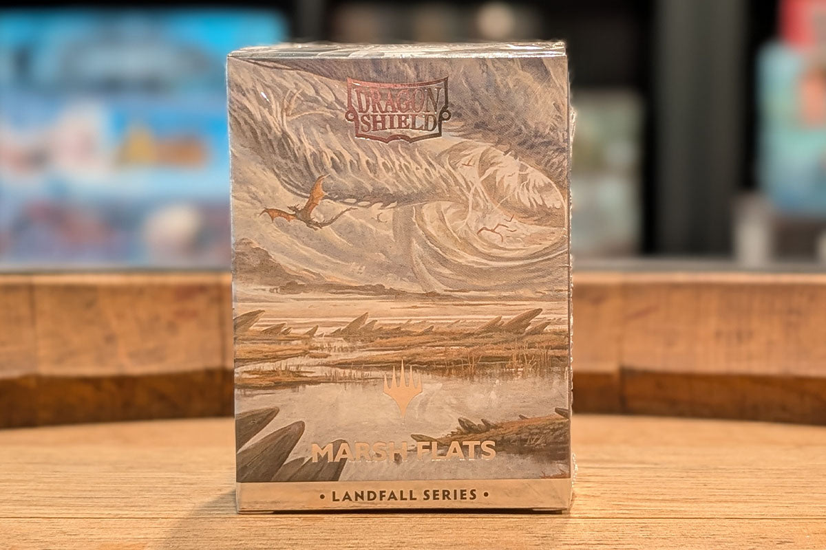 Dragon Shield: Dual Matte Art Sleeves - MtG Landfall Series - Marsh Flats 100CT