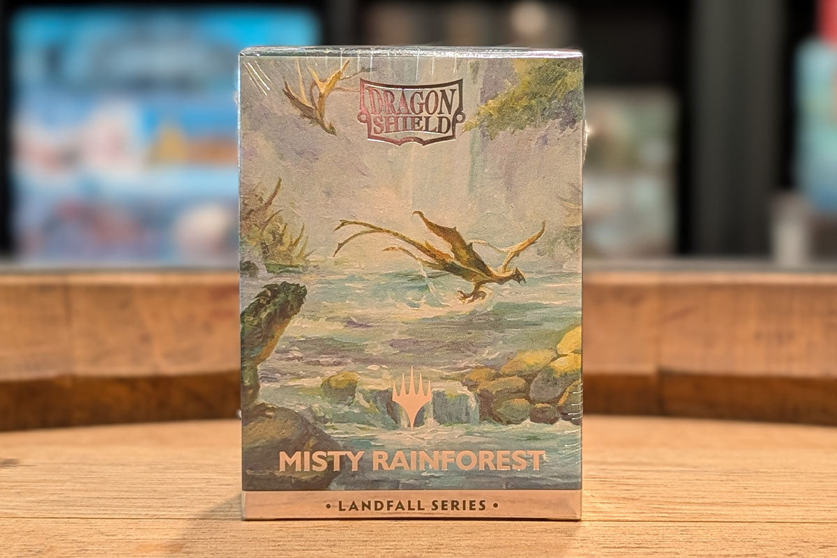 Dragon Shield: Dual Matte Art Sleeves - MtG Landfall Series - Misty Rainforest 100CT